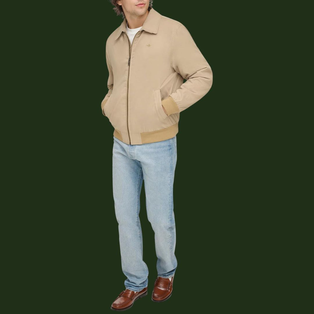 Tobias – Klassisk lett jakke i tidløs beige